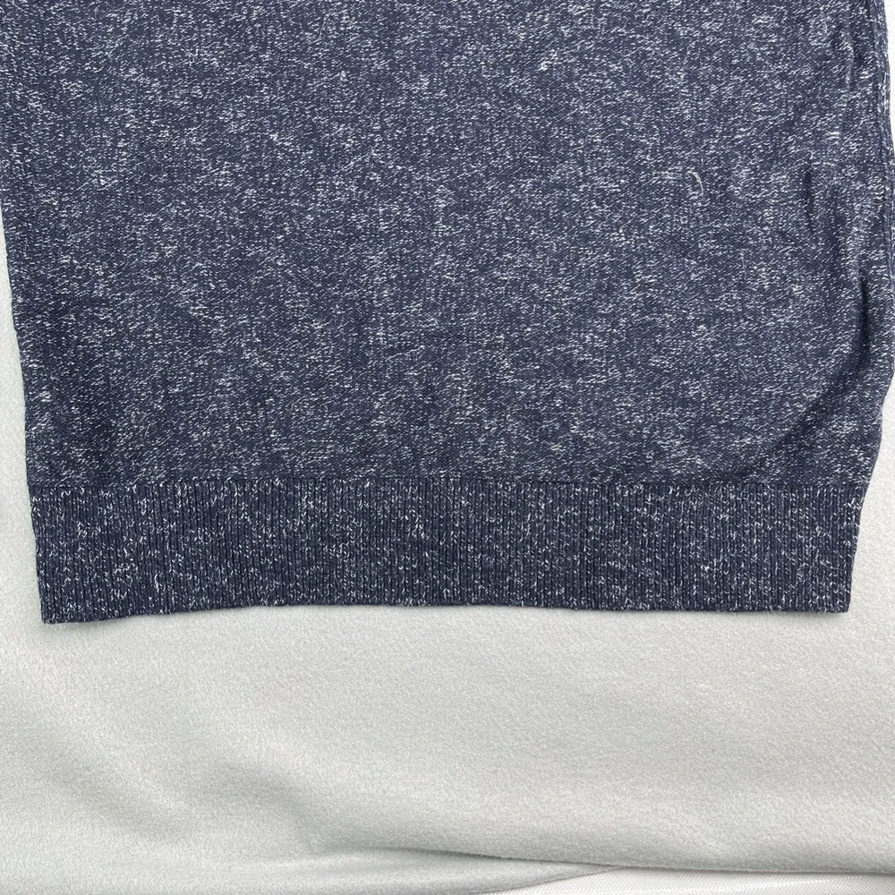 Banana Republic Blue Crewneck Sweater Made with Italian Yarn Size Large